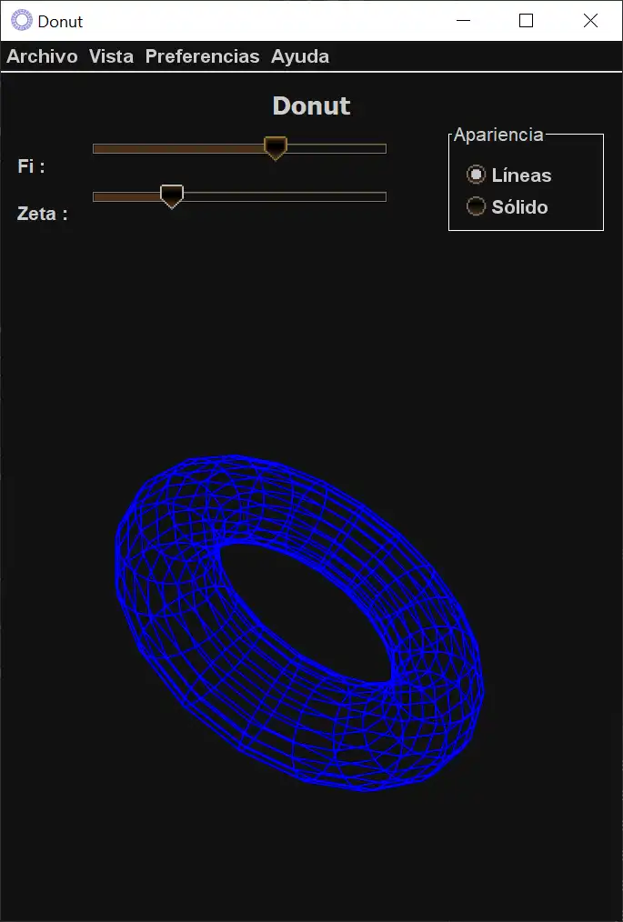 Scarica lo strumento web o l'app web threeddonut