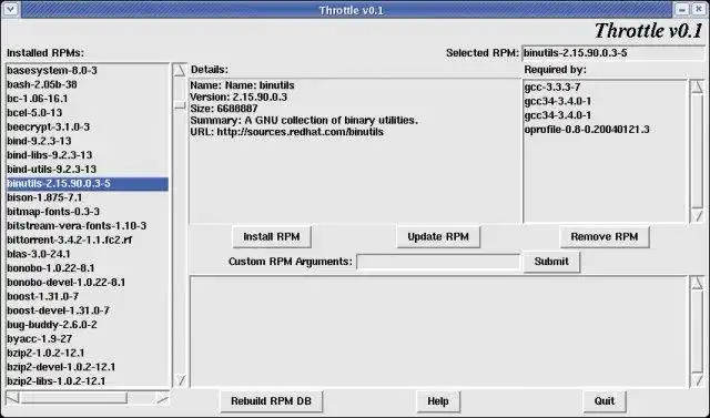 Unduh alat web atau aplikasi web Throttle - kendalikan RPM Anda