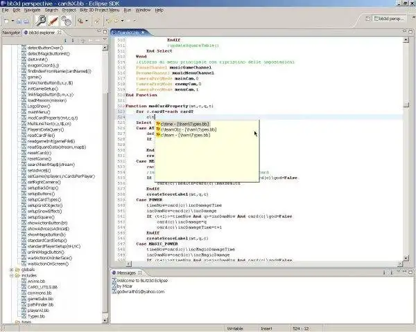 Download web tool or web app ThunderBlitz (Blitz plugin for eclipse)