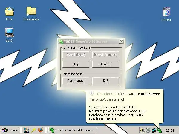 Download web tool or web app ThunderBolt OTS to run in Linux online