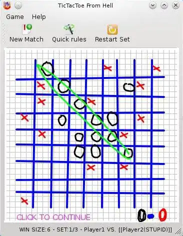 Download web tool or web app TicTacToe From Hell to run in Linux online