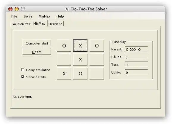 ابزار وب یا برنامه وب TicTacToe Solver را دانلود کنید