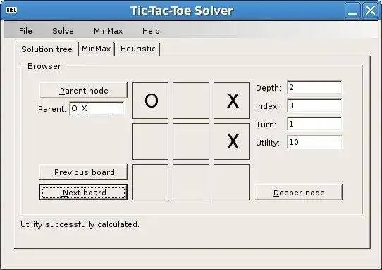 Download web tool or web app TicTacToe Solver