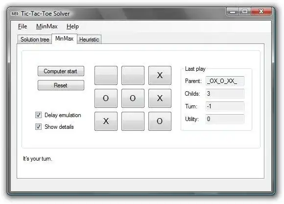 Descargue la herramienta web o la aplicación web TicTacToe Solver