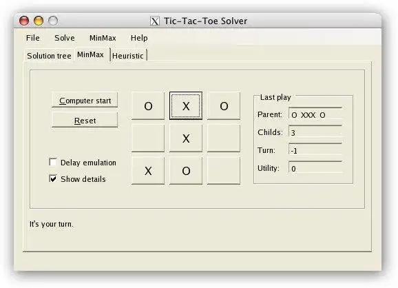 Mag-download ng web tool o web app na TicTacToe Solver para tumakbo sa Linux online