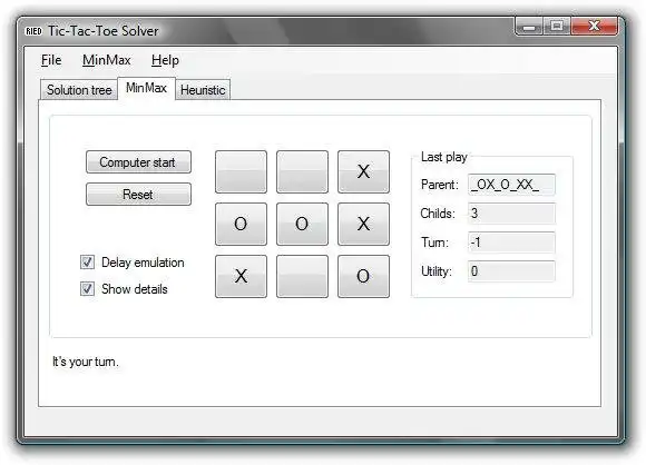 Pobierz narzędzie internetowe lub aplikację internetową TicTacToe Solver, aby działać w systemie Linux online