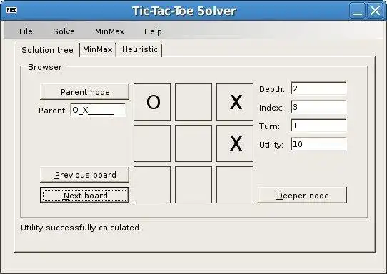 ابزار وب یا برنامه وب TicTacToe Solver را برای اجرای آنلاین در ویندوز از طریق لینوکس به صورت آنلاین دانلود کنید