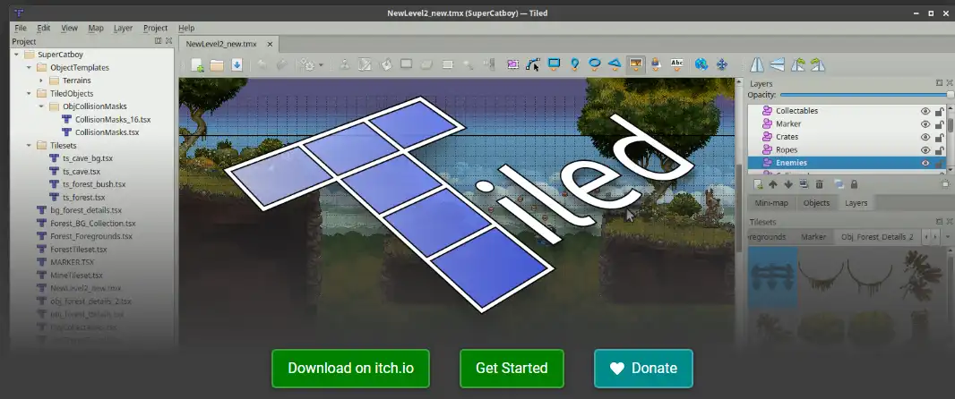Download webtool of webapp Tiled