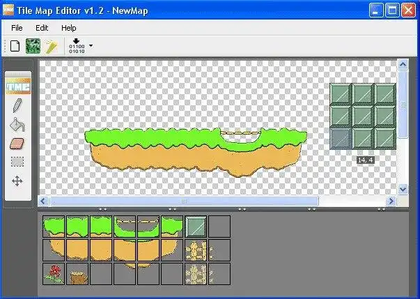 ابزار وب یا برنامه وب Tile Map Editor را دانلود کنید