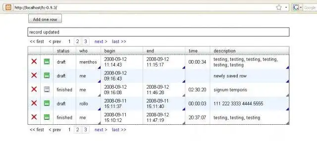 Download web tool or web app TimeControler
