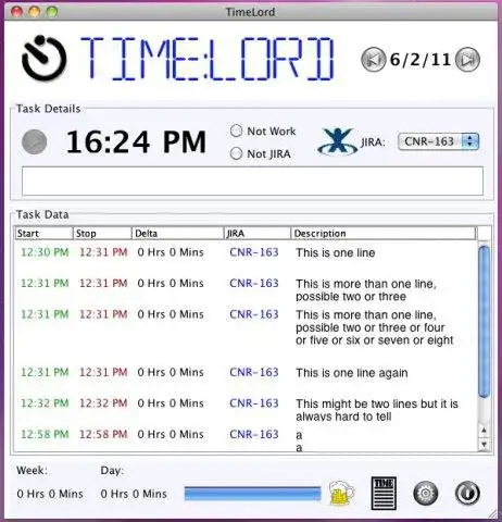 Download web tool or web app TimeLord