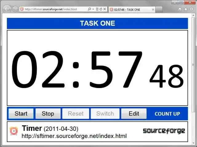 Mag-download ng web tool o web app Timer