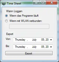 Download web tool or web app Timesheet