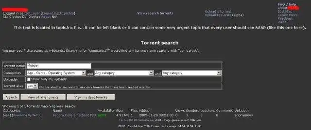 Download web tool or web app Tin Foil Hat BitTorrent Tracker