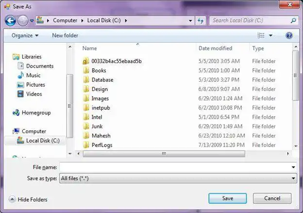Descargue los diálogos de archivos pequeños de la herramienta web o la aplicación web (C C ++ multiplataforma)