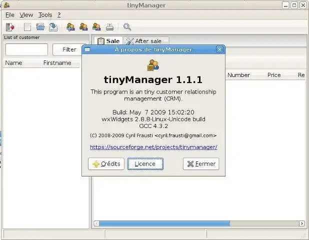 Download web tool or web app tinyManager