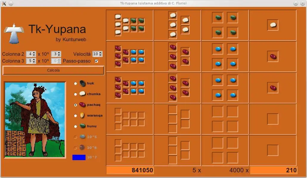 Téléchargez l'outil Web ou l'application Web Tk-Yupana pour l'exécuter sous Windows en ligne sur Linux en ligne