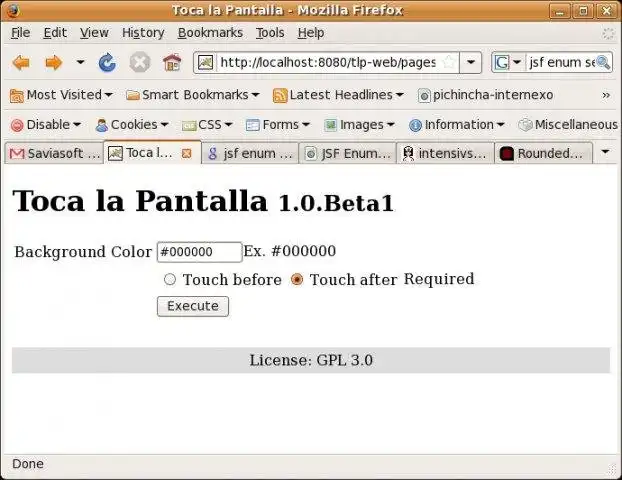 Download web tool or web app Toca La Pantalla Online