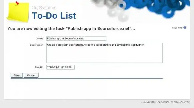 Download web tool or web app To-Do List