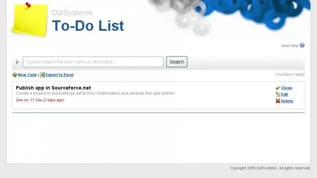 Download web tool or web app To-Do List