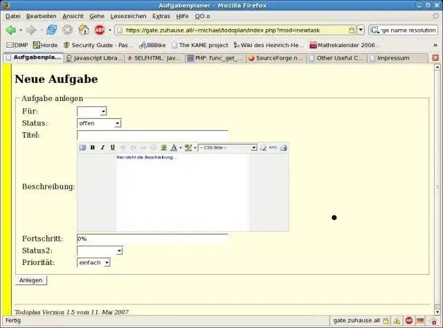 Download webtool of webapp todoplan