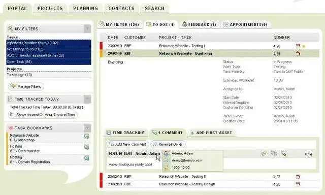 Download webtool of webapp todoyu