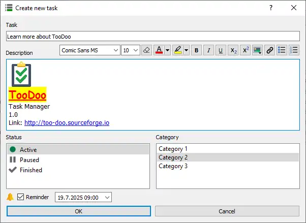 Download webtool of webapp TooDoo