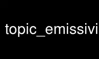 Patakbuhin ang topic_emissivitygrass sa OnWorks na libreng hosting provider sa Ubuntu Online, Fedora Online, Windows online emulator o MAC OS online emulator