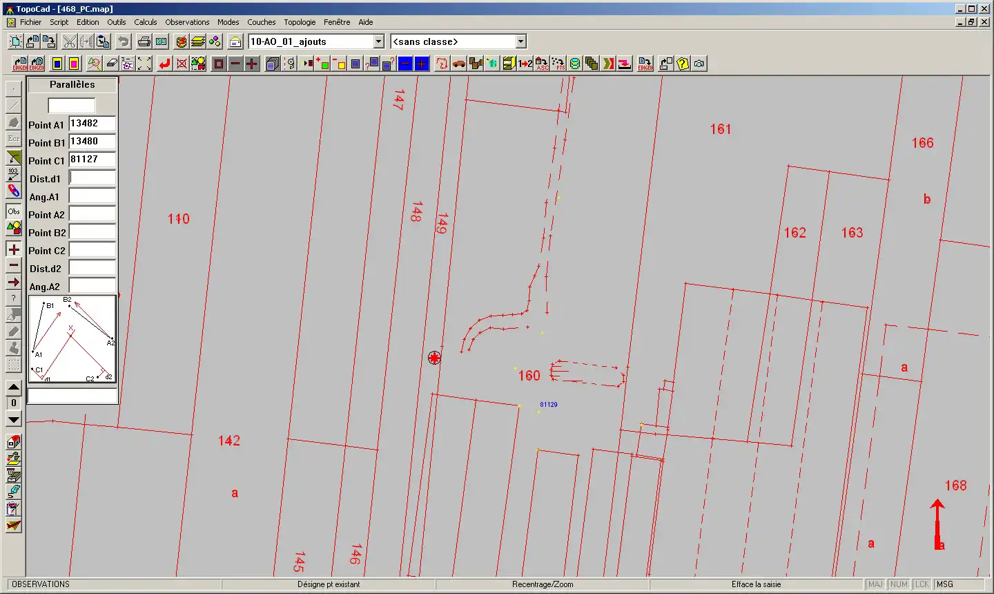 Download web tool or web app TopoCad France