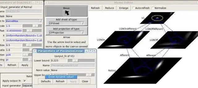Download web tool or web app Topographica