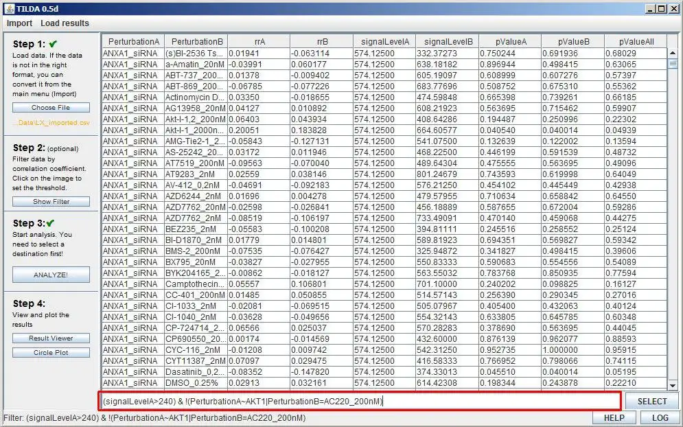 Descargue la herramienta web o la aplicación web TOPS_CeMM para ejecutar en Linux en línea