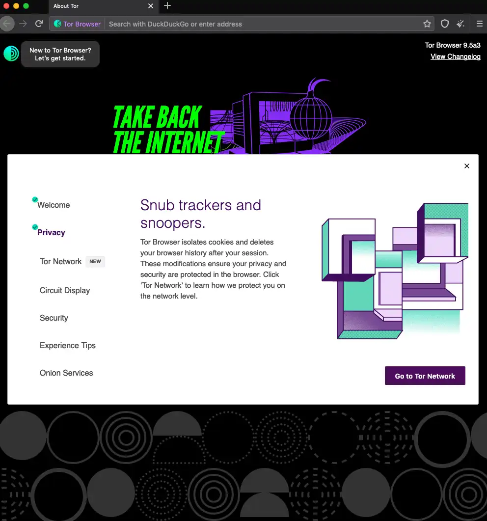 Download web tool or web app Tor Browser