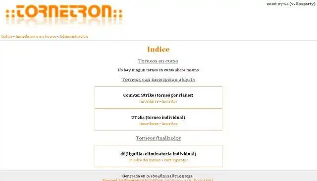 Download web tool or web app ::torneTron::