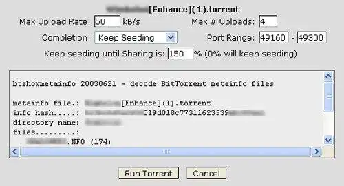Завантажте веб-інструмент або веб-програму TorrentFlux - PHP Torrent Client