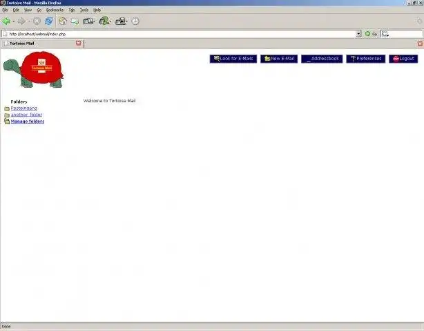Muat turun alat web atau aplikasi web Tortoise Mail