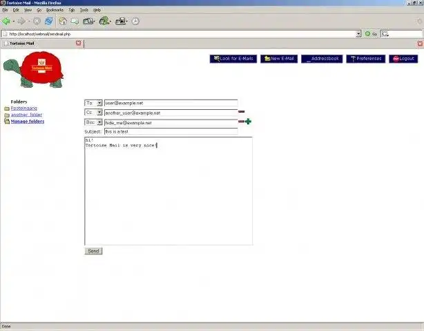 Mag-download ng web tool o web app Tortoise Mail