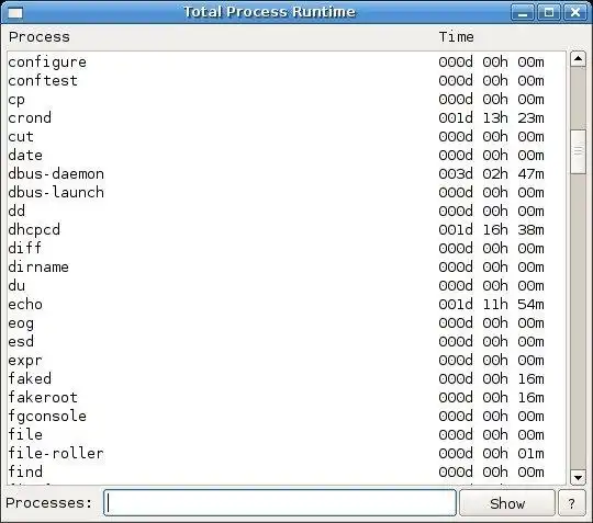 Download web tool or web app Total Process Runtime