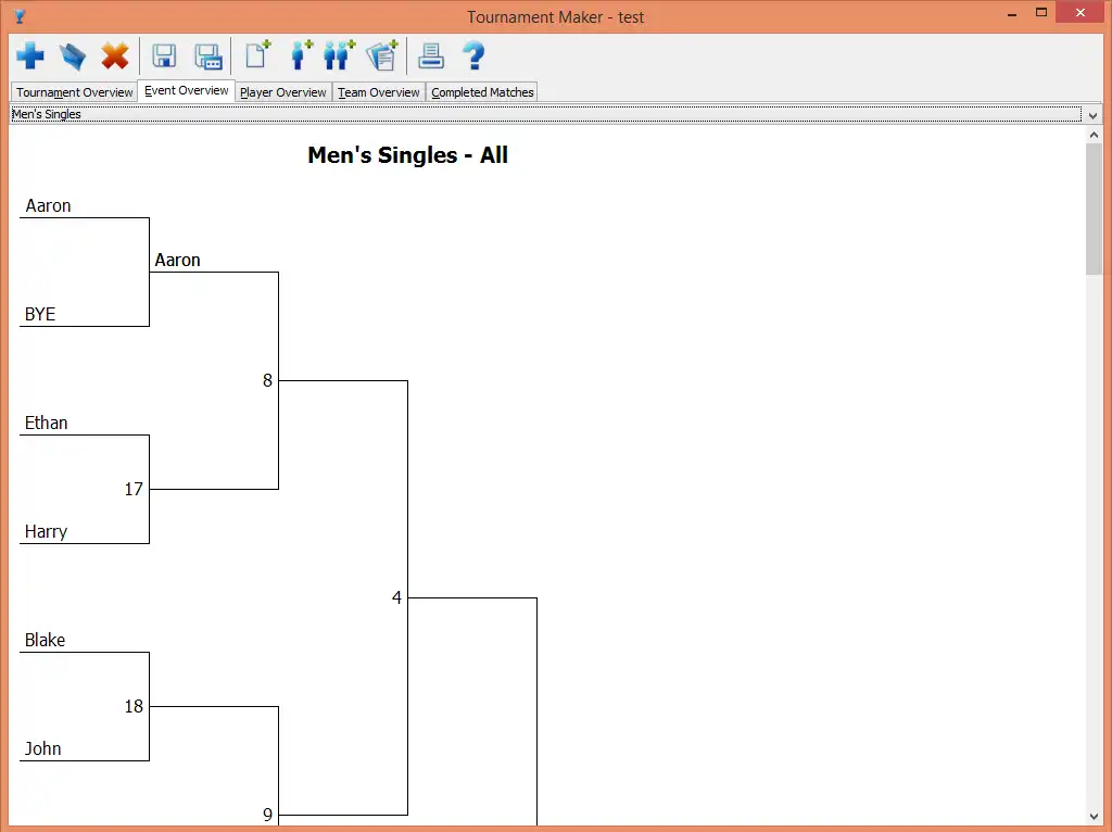 Download web tool or web app Tournament Maker to run in Windows online over Linux online