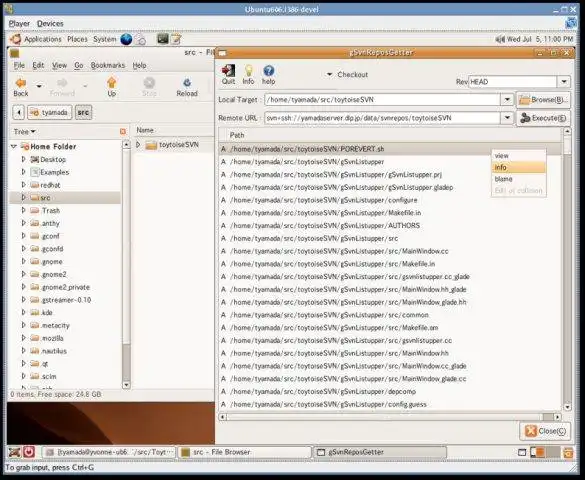 Pobierz narzędzie internetowe lub aplikację internetową ToytoiseSVN-GTKmm