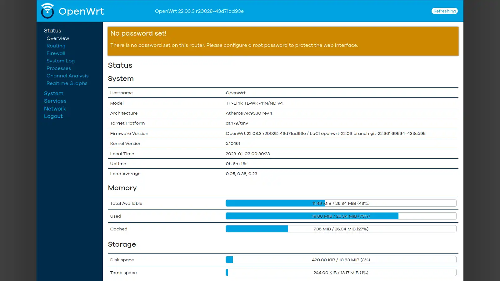 Baixe a ferramenta web ou aplicativo web TP-LINK WR740/741N 16M FLASH