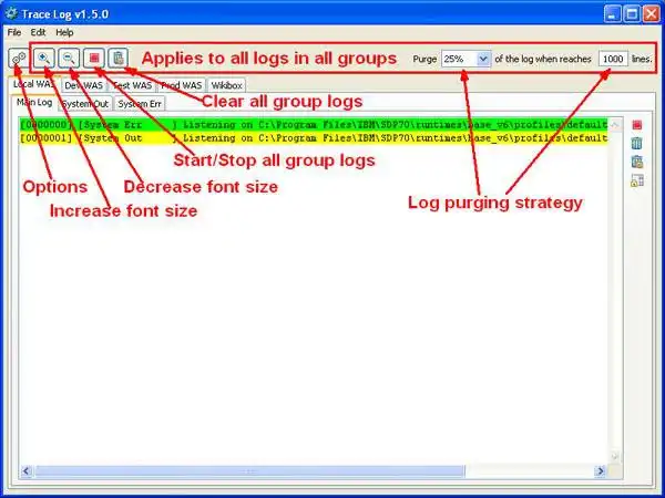 Download web tool or web app Trace Log (Real Time Log Viewer)