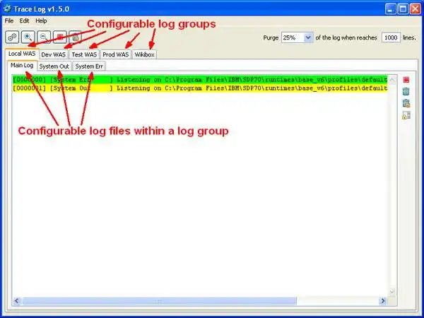 Download web tool or web app Trace Log (Real Time Log Viewer)