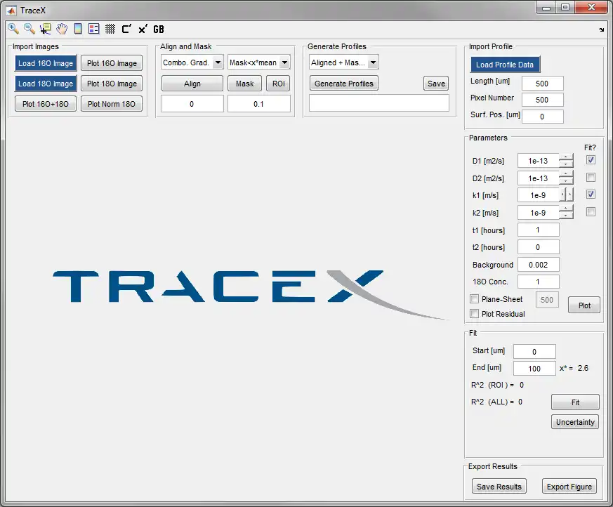 Unduh alat web atau aplikasi web TraceX