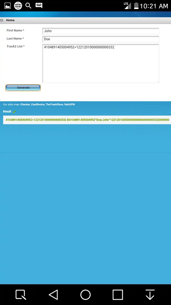 Download web tool or web app Track -1-Generator-2017