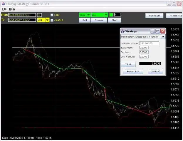 הורד כלי אינטרנט או אפליקציית אינטרנט Trading Strategy Runner