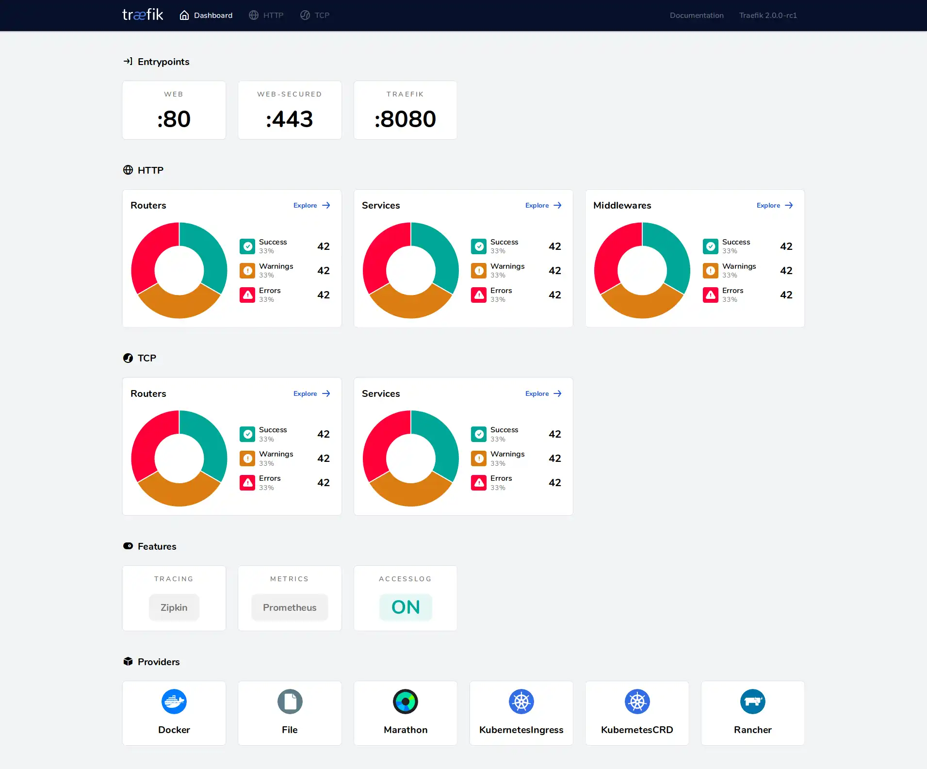 قم بتنزيل أداة الويب أو تطبيق الويب Traefik