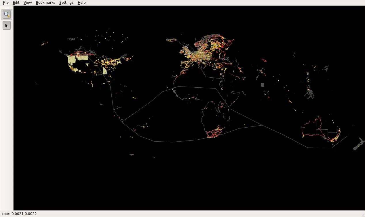 Téléchargez l'outil Web ou l'application Web trafalgar.map pour l'exécuter sous Linux en ligne