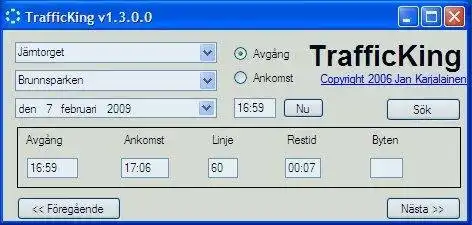 Download web tool or web app TrafficKing