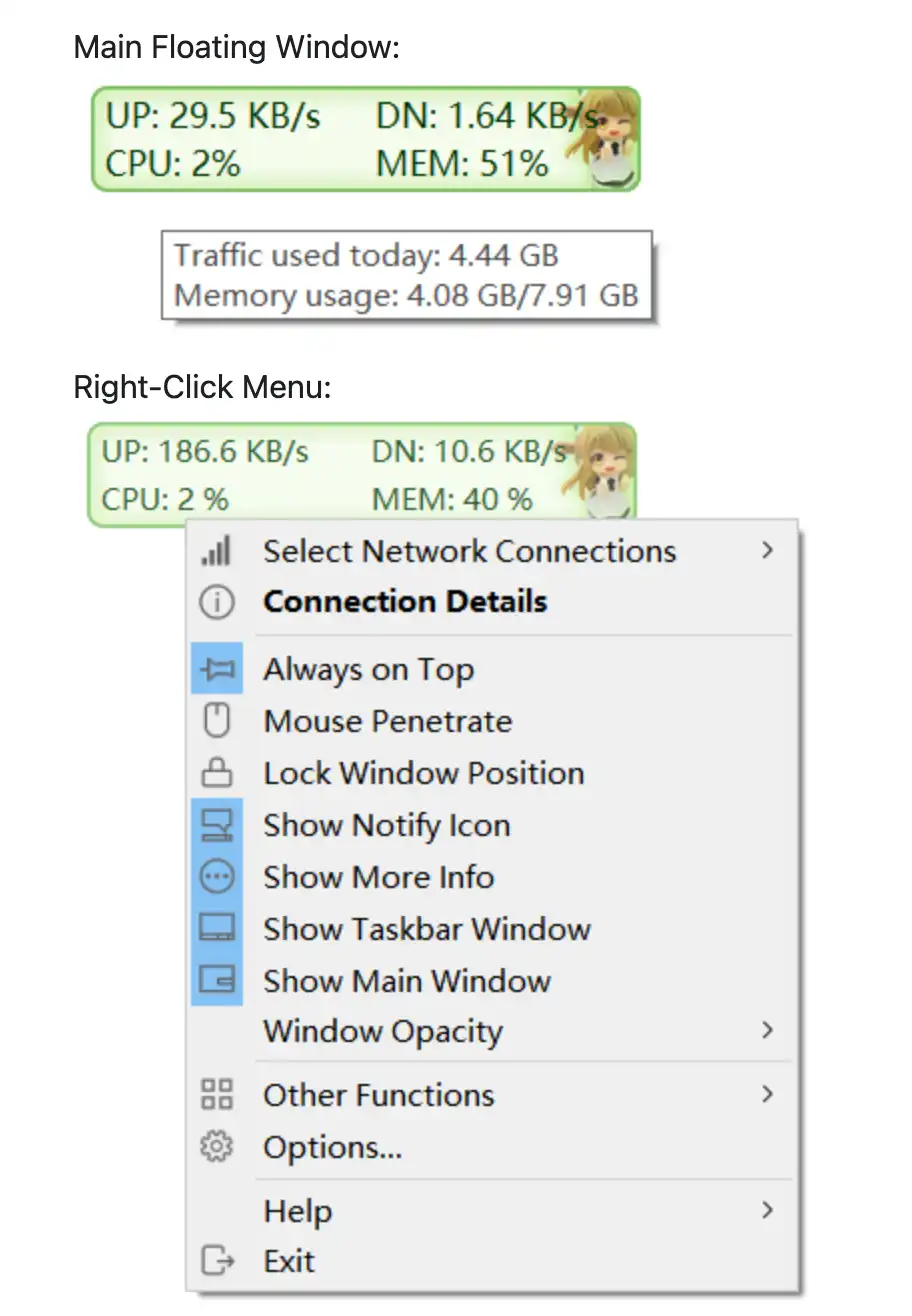 Download web tool or web app TrafficMonitor