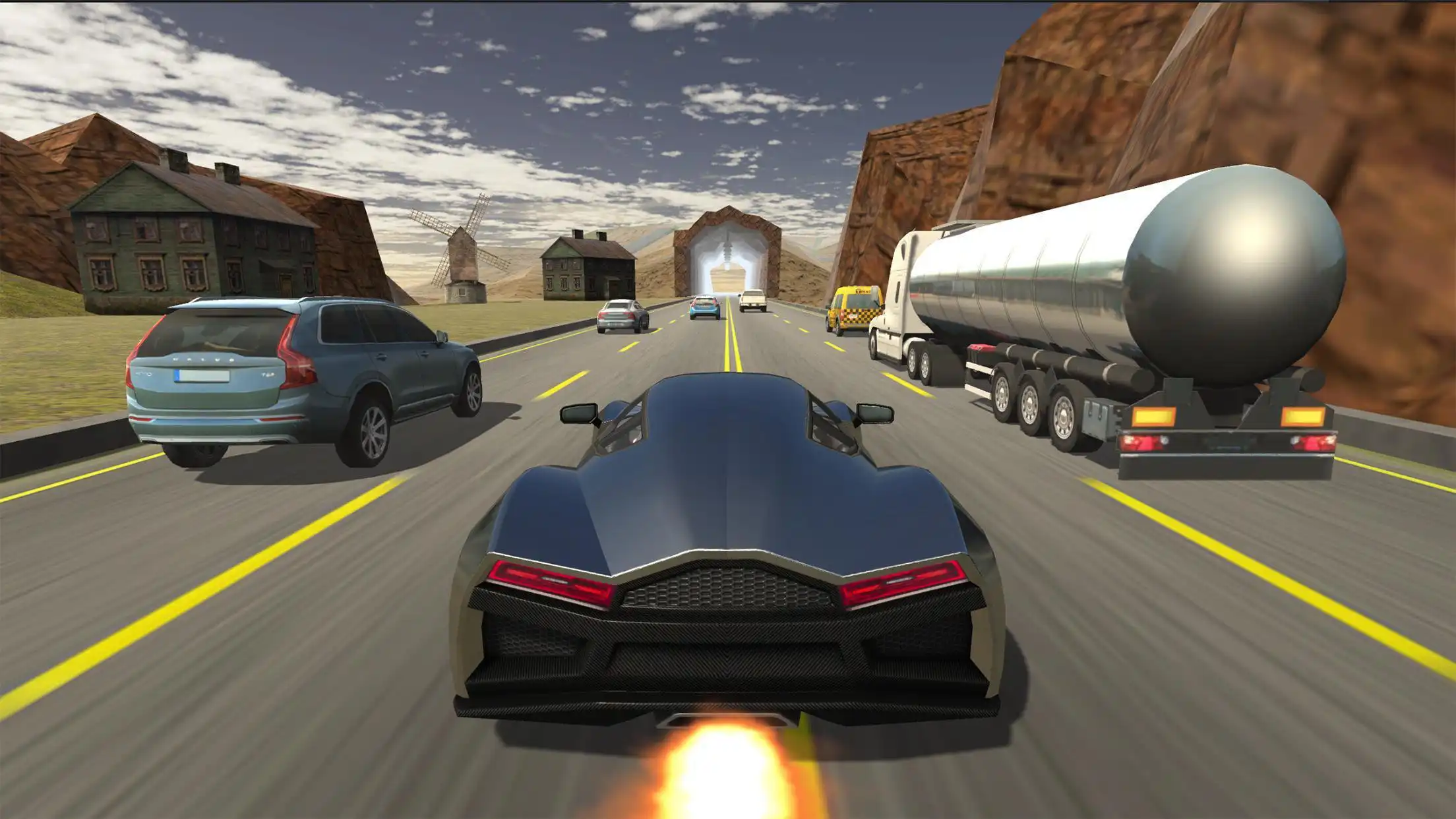 Descărcați instrumentul web sau aplicația web Traffic Race 3d